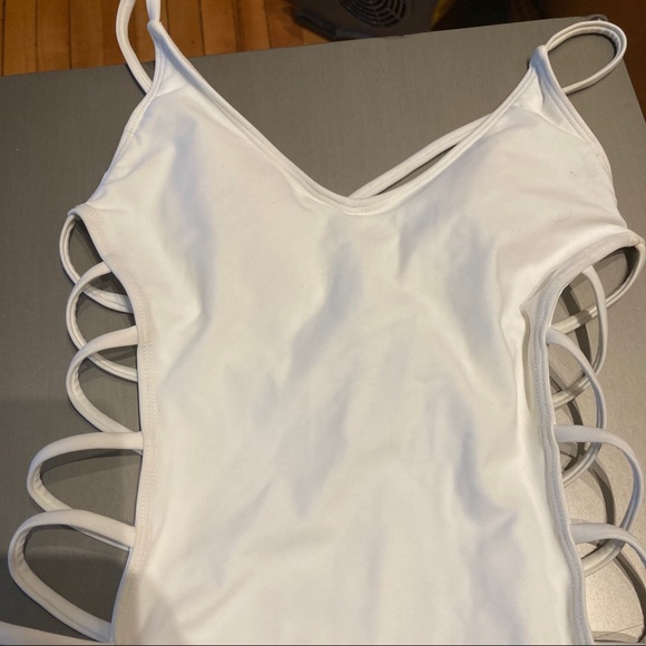 - NWT Sexy Cage Cutout One Piece - Picture 2 of 3